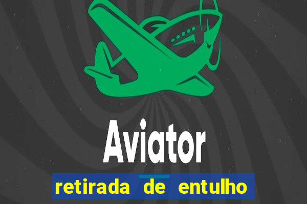 retirada de entulho gratuito santos